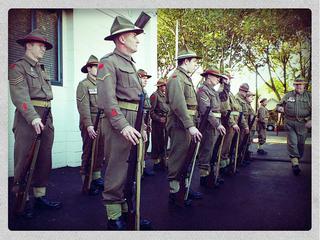 HRS drill Anzac 2013