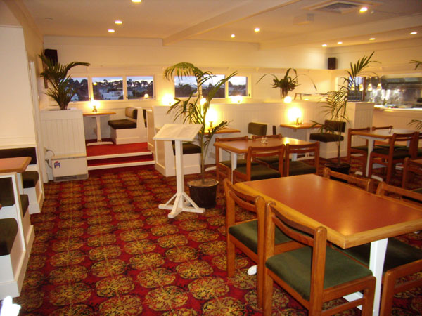 Seating side of Upstairs Function Room